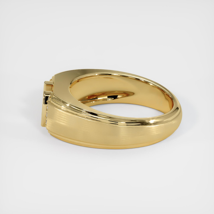 14K Yellow Gold Men's Ring Setting