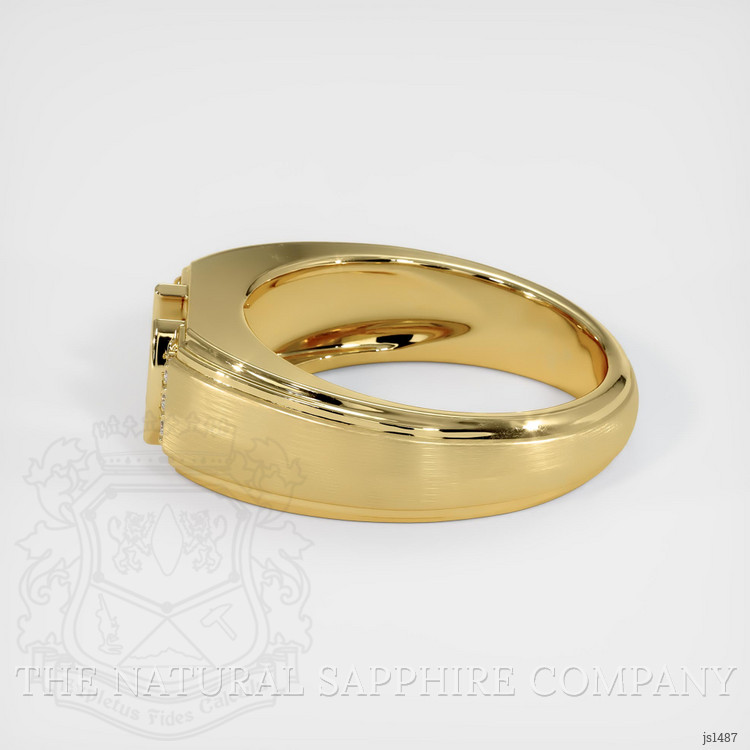 18K Yellow Gold Men's Ring Setting