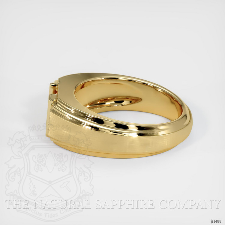 10K Yellow Gold Men's Ring Setting