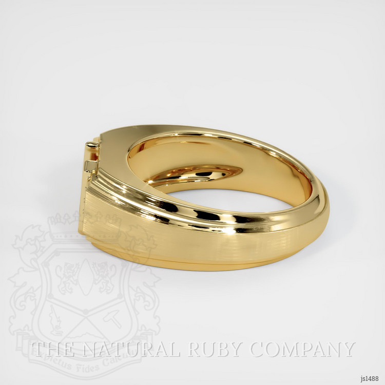 10K Yellow Gold Men's Ring Setting