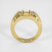 18K Yellow Gold Men's Ring Setting Image