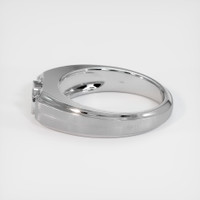 14K White Gold Men's Ring Setting Image