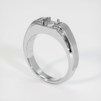 18K White Gold Men's Ring Setting Video