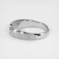 18K White Gold Men's Ring Setting Image