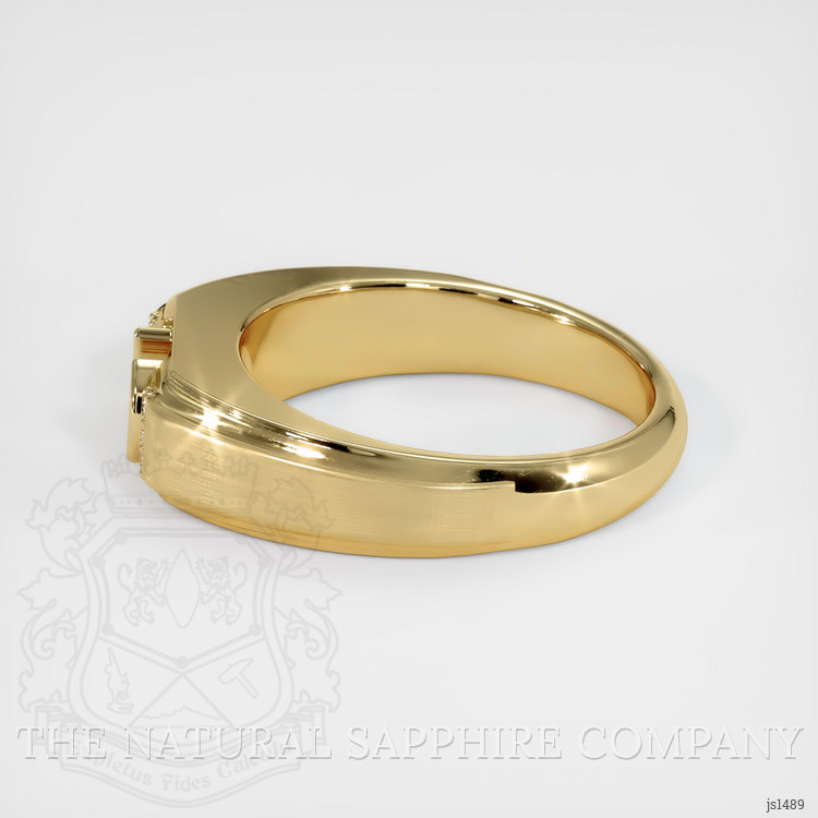 10K Yellow Gold Men's Ring Setting