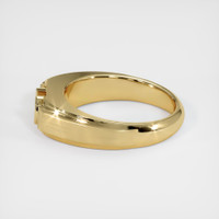 14K Yellow Gold Men's Ring Setting Image