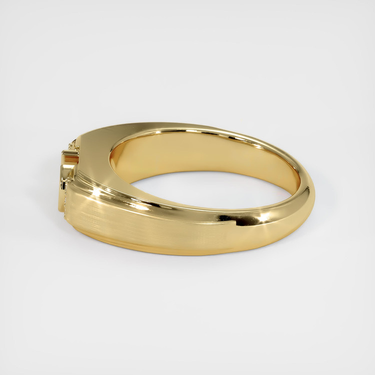 14K Yellow Gold Men's Ring Setting
