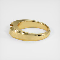 18K Yellow Gold Men's Ring Setting Image