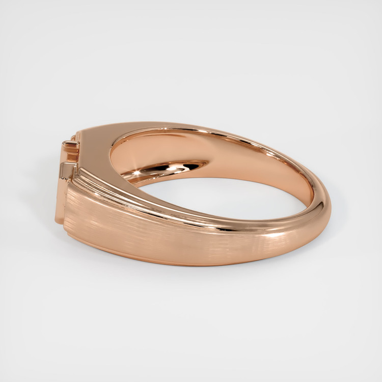 18K Rose Gold Men's Ring Setting