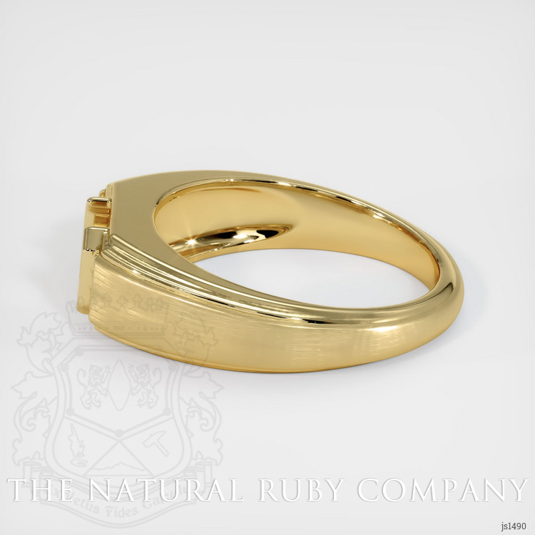14K Yellow Gold Men's Ring Setting