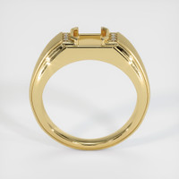 14K Yellow Gold Men's Ring Setting Image