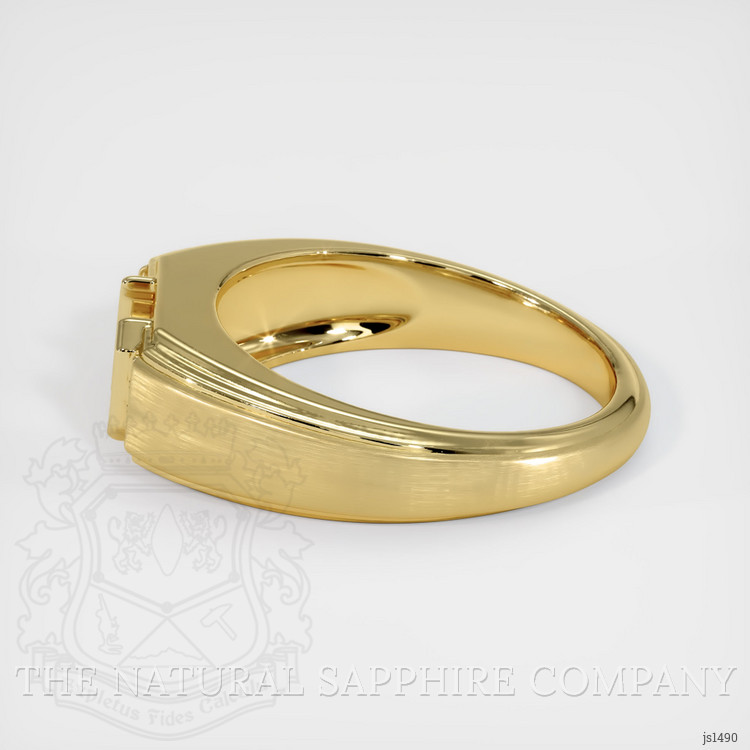 18K Yellow Gold Men's Ring Setting