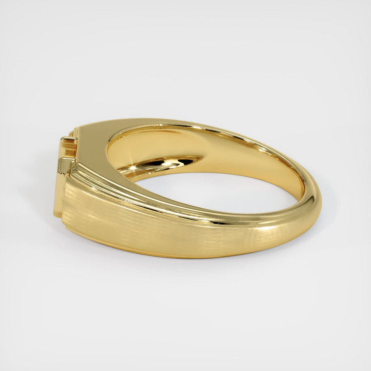 18K Yellow Gold Men's Ring Setting