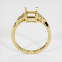 18K Yellow Gold Accent Stones Ring Setting Image