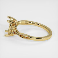 10K Yellow Gold Accent Stones Ring Setting Image