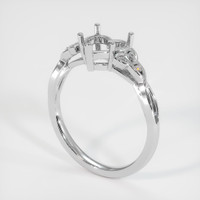 Platinum 950 Accent Stones Ring Setting Video