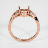 14K Rose Gold Accent Stones Ring Setting Image