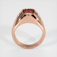 14K Rose Gold Men's Ring Setting Image