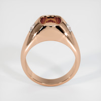 18K Rose Gold Men's Ring Setting Image
