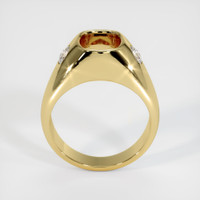 18K Yellow Gold Men's Ring Setting Image
