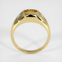 18K Yellow Gold Men's Ring Setting Image