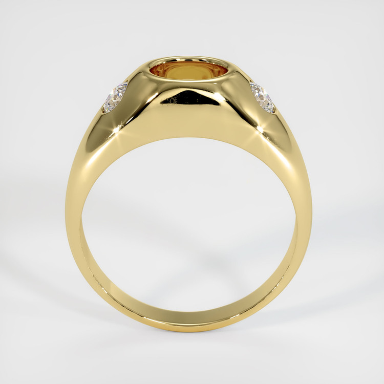 18K Yellow Gold Men's Ring Setting