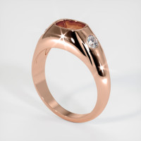 14K Rose Gold Men's Ring Setting Video