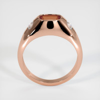14K Rose Gold Men's Ring Setting Image