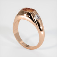 18K Rose Gold Men's Ring Setting Video