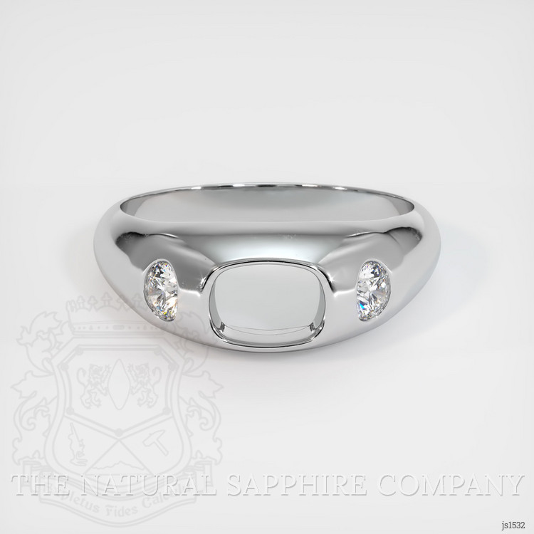 Silver Men's Ring Setting