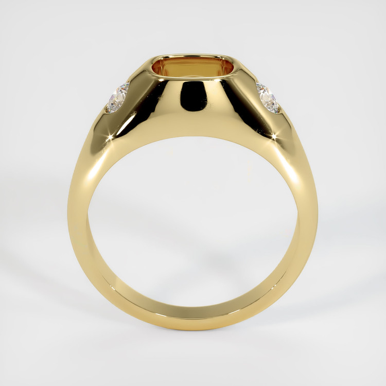 14K Yellow Gold Men's Ring Setting