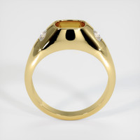 18K Yellow Gold Men's Ring Setting Image