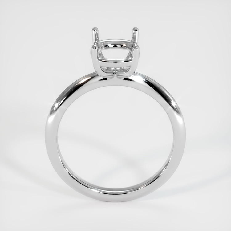Silver Solitaire Ring Setting