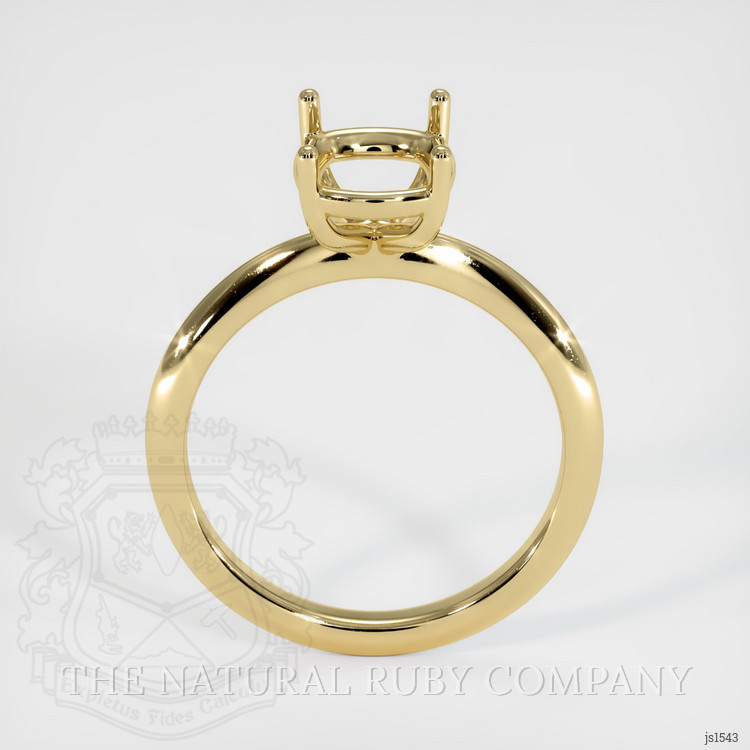 10K Yellow Gold Solitaire Ring Setting
