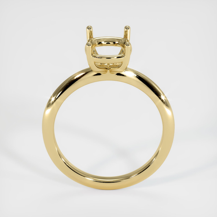 14K Yellow Gold Solitaire Ring Setting