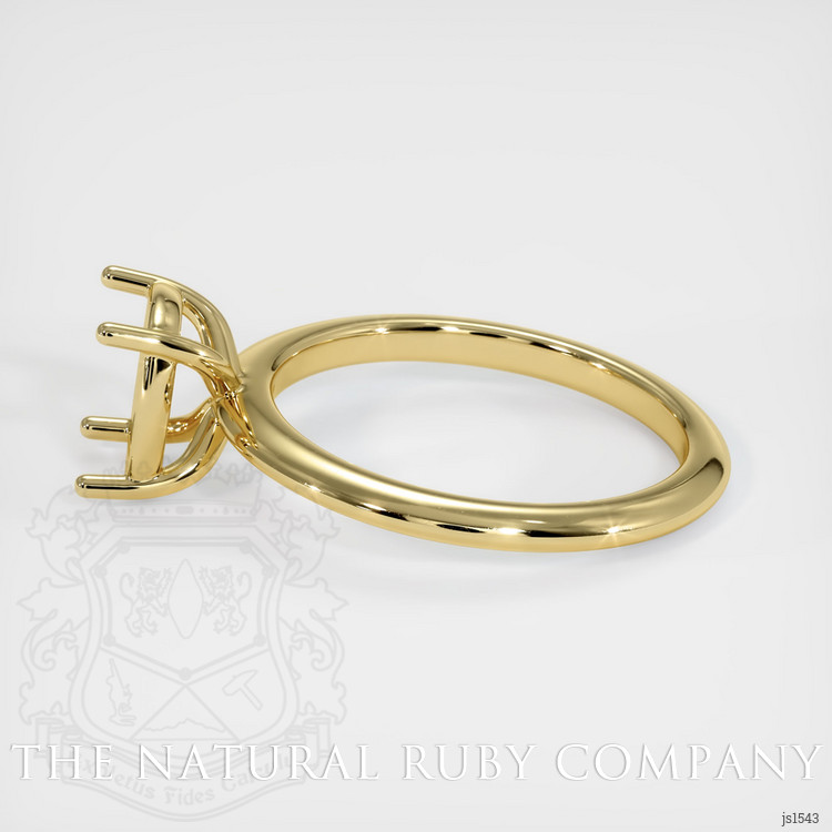 18K Yellow Gold Solitaire Ring Setting