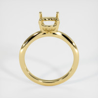 18K Yellow Gold Solitaire Ring Setting Image