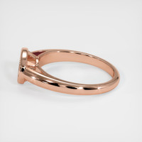 14K Rose Gold Men's Ring Setting Image