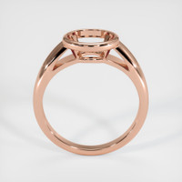 14K Rose Gold Men's Ring Setting Image