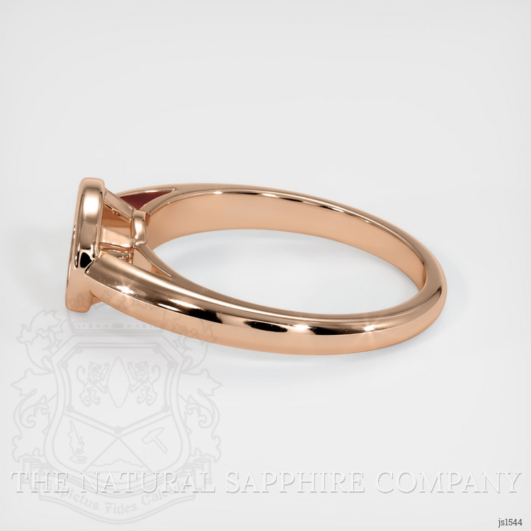 18K Rose Gold Men's Ring Setting