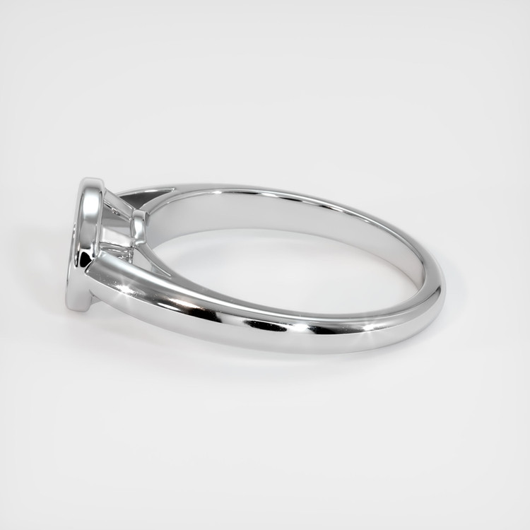 14K White Gold Men's Ring Setting