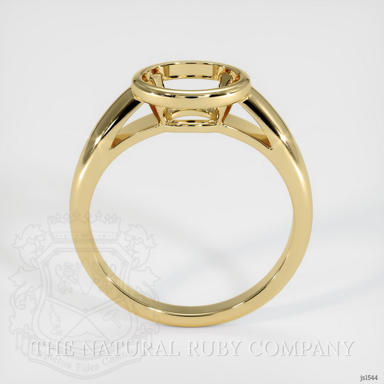 10K Yellow Gold Men's Ring Setting