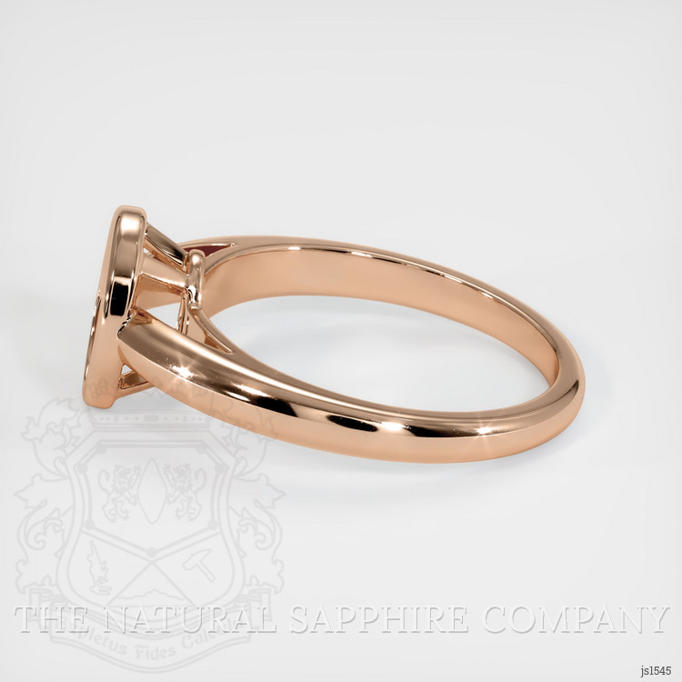 18K Rose Gold Men's Ring Setting