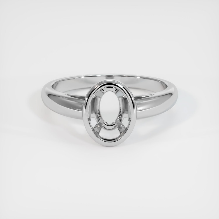 18K White Gold Men's Ring Setting