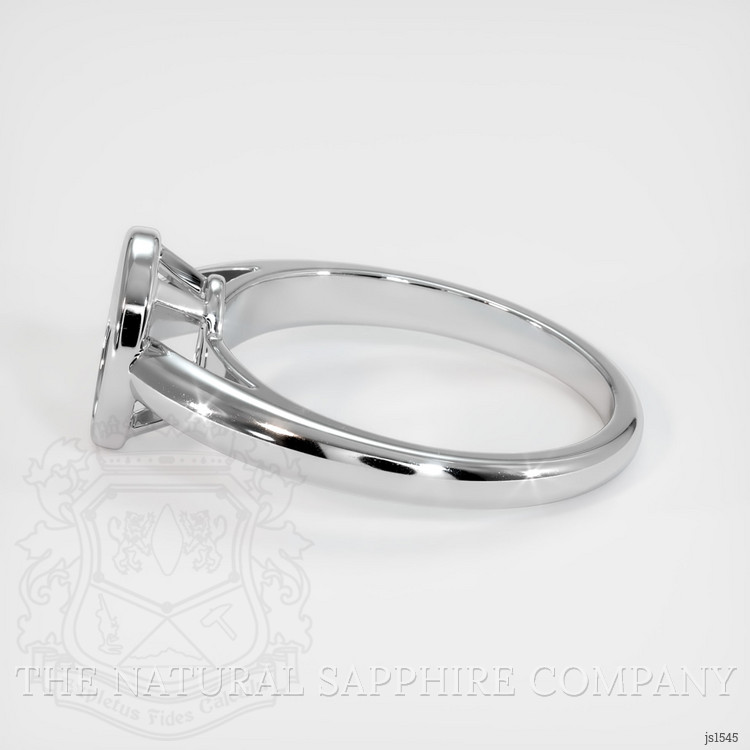18K White Gold Men's Ring Setting
