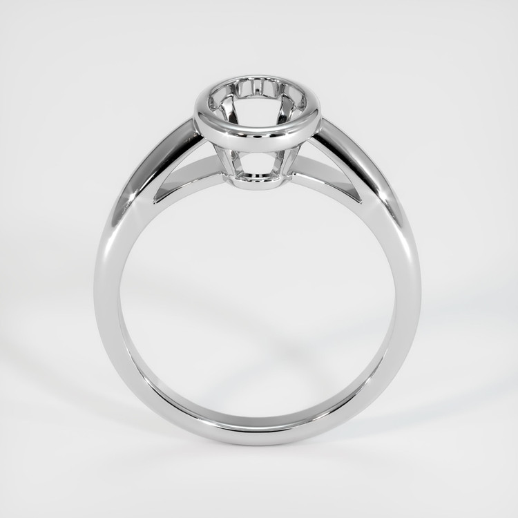 18K White Gold Men's Ring Setting