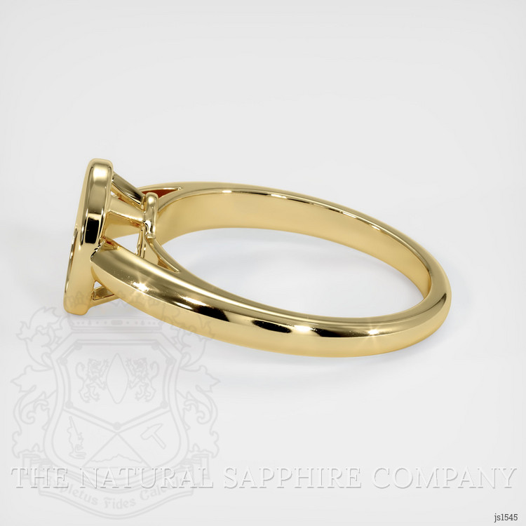 10K Yellow Gold Men's Ring Setting