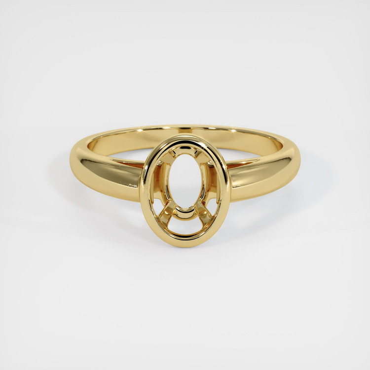 14K Yellow Gold Men's Ring Setting