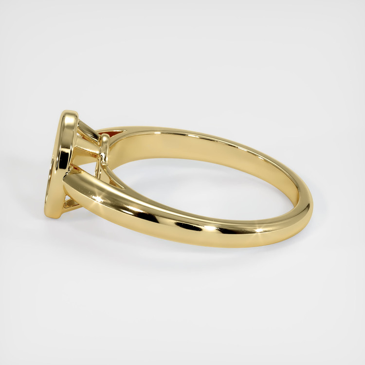 14K Yellow Gold Men's Ring Setting