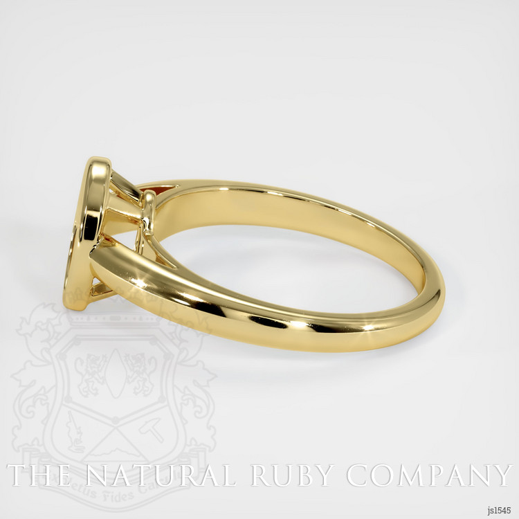 18K Yellow Gold Men's Ring Setting